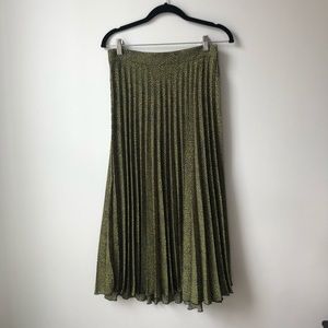 Zara Leopard Style Printed Skirt